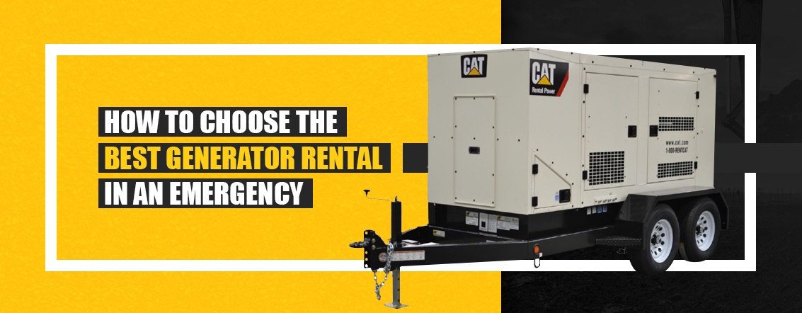 How the Best Generator Rental in an Emergency - H.O. Penn